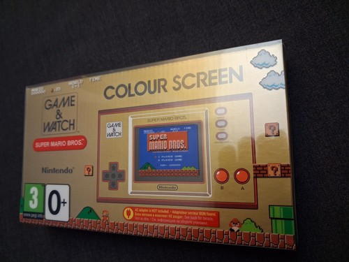 Nintendo game watch super - nintendo,