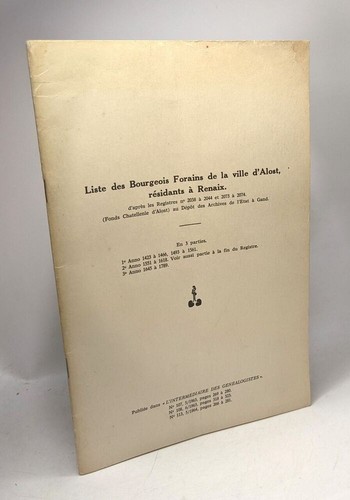 Liste des bourgeois - bourgeois, forains