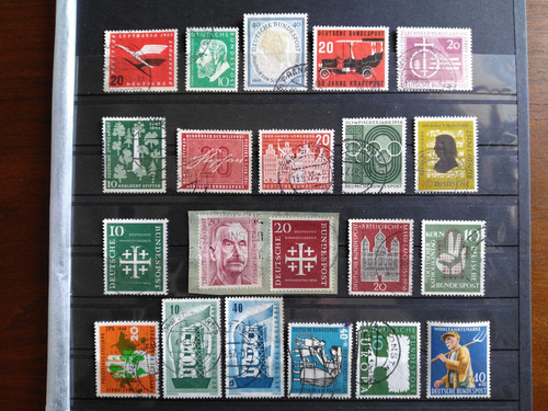 West germany 1955 1957 valeur - west,