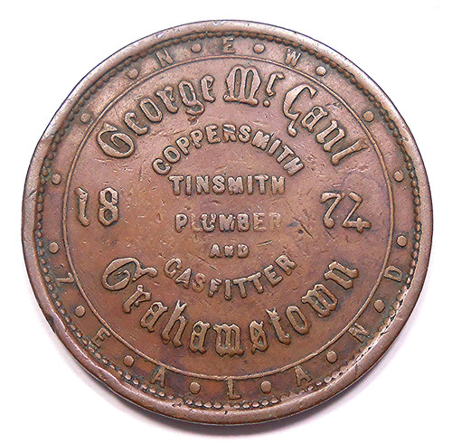 New zealand 1874 george - zealand,