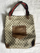 Sac Cabas Gucci Vintage Monogrammé Vintage, Bag Gucci Monogram