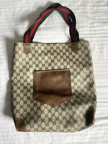 Sac cabas gucci vintage - cabas,