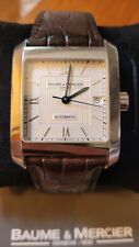Magnifique montre automatic Baume & Mercier Hampton Square XL coffret d'origine