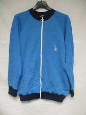 Veste sport années 70 bleu ciel jacket giacca jacke M