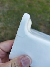 ANCIEN DÉVIDOIR PQ PORTE PAPIER TOILETTE MURAL WC FAÏENCE BLANCHE ART DECO FÊLÉ 