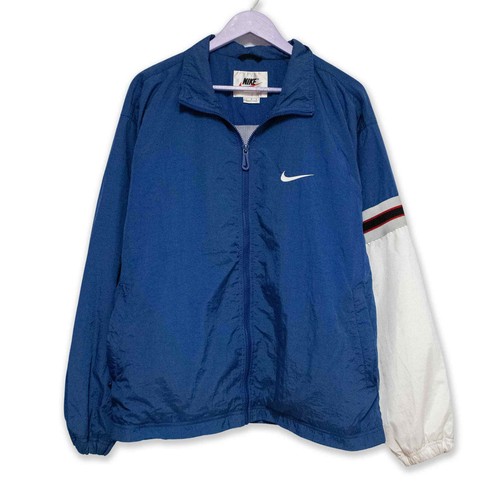 Anorak nike vintage - anorak, bleu