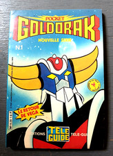 RARE ancienne BD Goldorak Pocket Télé Guide n° 1 nouvelle série EO de 1978