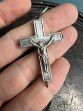 Croix Reliquaire Pendentif &