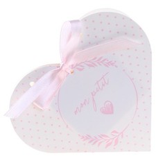 Boîte dragées coeur - à,