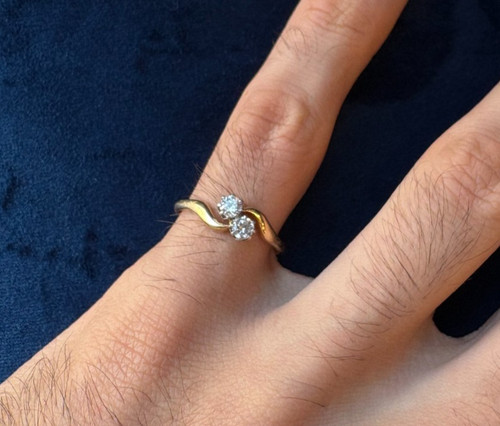 Bague toi moi diamants 15 - moi,