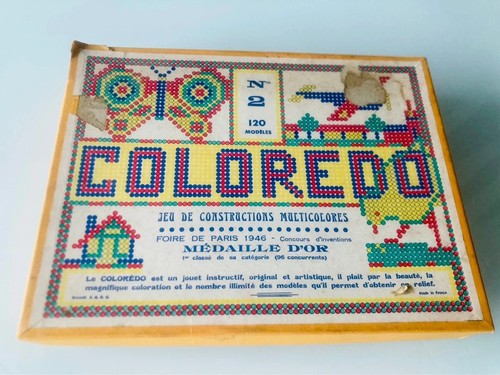 Jouet ancien coloredo jeu - ancien, de