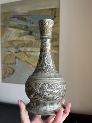 Ancien vase narguilé - vase,