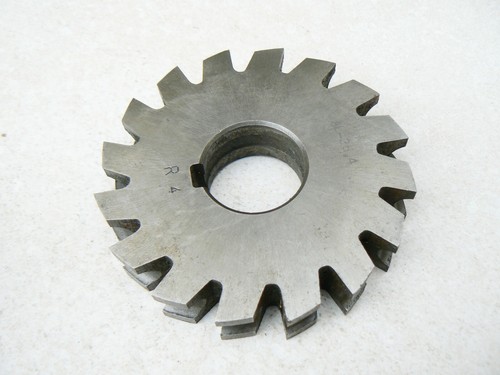 Fraise concave demi cercle 4 - fraise, r=4