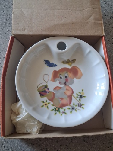 Ancienne assiette bouillie - assiette,