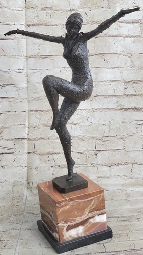 Chiparus bronze statue - d.h.chiparus,