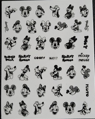 Disney mickeymouse nail art - disney,