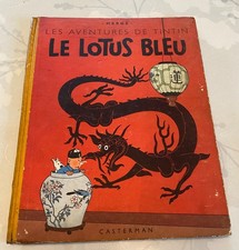 TINTIN " Le lotus bleu BE Hergé Rare