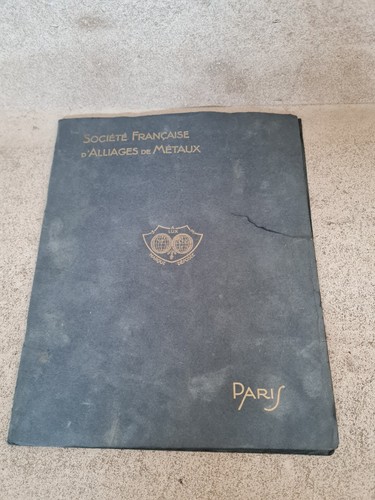 Ancien catalogue société