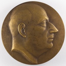 Médaille Docteur Paul Bertoye - Lyon - Signée par Claudius Linossier