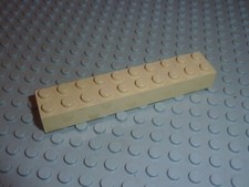 Lego tan brick 2x10 ref - brick,