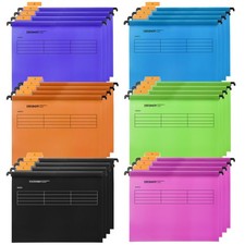 24PCS Dossiers Suspendus A4