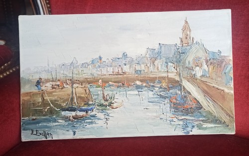 Peinture huile sur toile