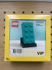 LEGO 5006291 - 6346102 Brique Turquoise 2x4 - Édition limitée - neuf et scellé