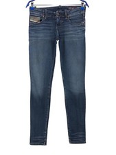 DIESEL Femmes Grupee - Ne Slim Pantalon De Sudation Jeans Skinny Taille W25 L31
