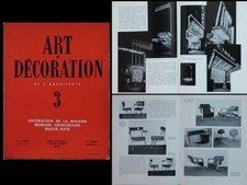 ART ET DECORATION n°3 1937