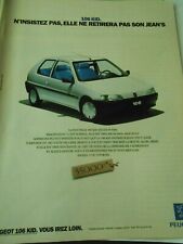 Une page Publicité 1993