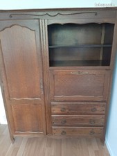 armoire de chambre - secrétaire - rangement avec tiroirs et penderie
