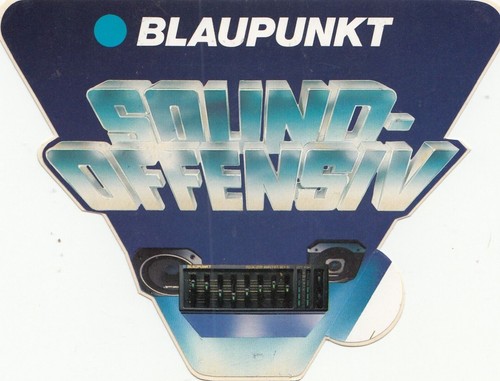 Autocollant blaupunkt - autocollant,