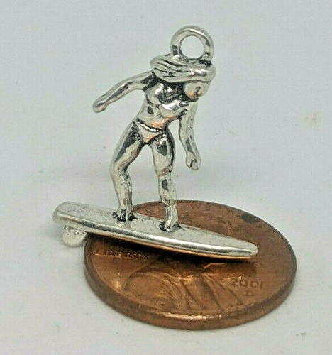 Diy silver tone d - (2pk), 3-d
