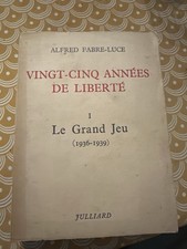 VINGT-CINQ ANNÉES DE LIBERTÉ