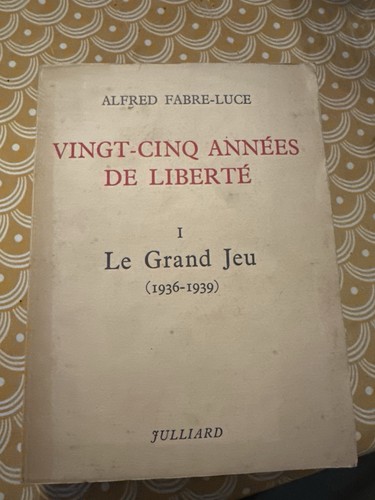 Vingt cinq années liberté - annÉes, de
