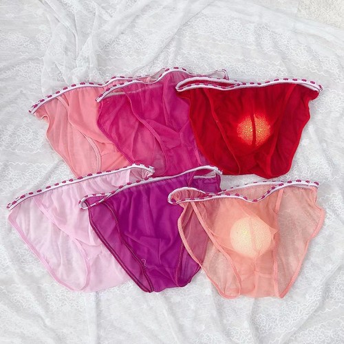 Slip bikini sexy homme maille