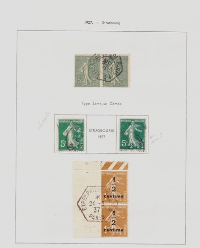 France lot timbres expo - france,