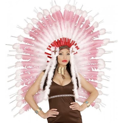 Coiffe plumes pour - en,