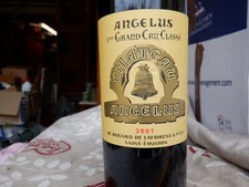 vins rouges Chateau ANGELUS 2001