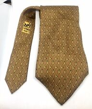 CRAVATE HERMES 7292 EA  EN TRES BON ETAT. 100% SOIE VINTAGE