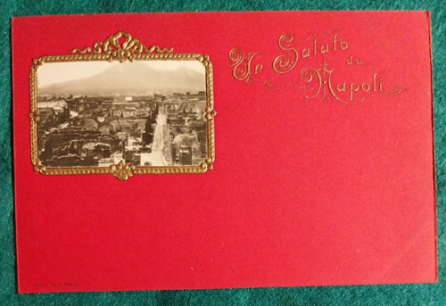 Carte postale salut de - un,