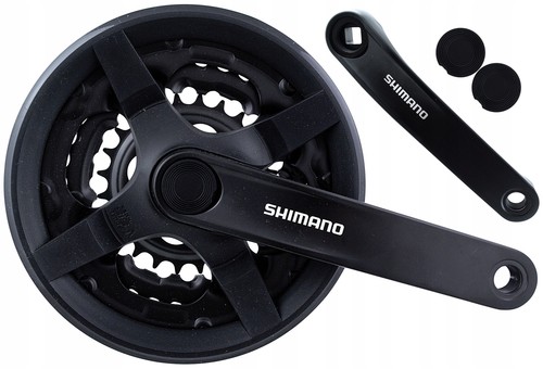 Pédalier vtt shimano - pédalier,