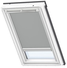 VELUX Store Occultant à Commande électrique cadre aluminium DML SK06 0705S Gris