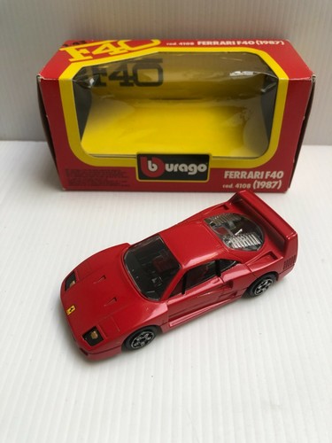 Bburago 4108 ferrari f40 1987 - bburago,
