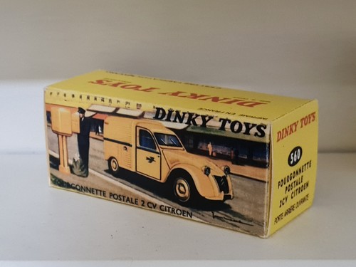 Dinky toys boite vide repro - dinky,