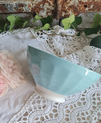 Ancien bol grand mere bleu - ancien, de