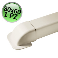 Coude mural pour goulotte