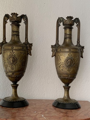 Rare paire vases amphore - de,