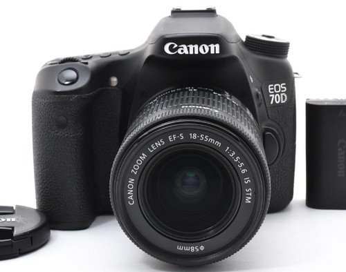Canon eos 70d 55mm - 70d, 18-55mm