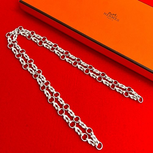 collier argent hermes